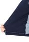 Jaqueta Bomber Colcci Recortes Azul - Marca Colcci