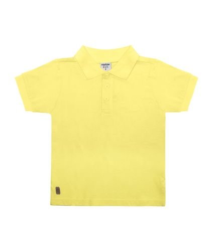 Camisa Polo Infantil Rovitex Kids Amarelo - Marca Rovitex Kids