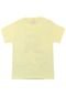Camiseta Kyly Manga Longa Bebê Menino Amarela - Marca Kyly
