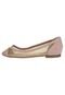 Sapatilha FiveBlu Shine Nude - Marca FiveBlu