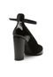 Scarpin DAFITI SHOES Recortes Preto - Marca DAFITI SHOES