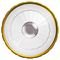 Taça de Cristal Transparente Fio de Ouro Imperial 330ml 1 peça - Lyor - Marca Lyor