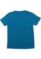 Camiseta Abrange Menino Dinossauro Azul - Marca Abrange