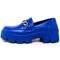 Sapato Feminino Mocassim Okford DUBUY 1413FG Azul - Marca DUBUY