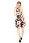 Vestido Queens Paris Curto Floral Preto - Marca Queens Paris