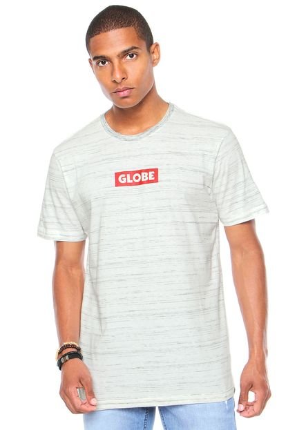 Camiseta Globe Sticker Logo Branca - Marca Globe