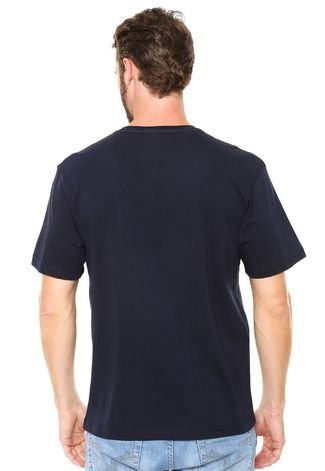 Camiseta U.S. Polo Reta Azul-Marinho