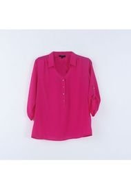 Blusa Para Mujer Manga 3 4 Fucsia Marca L H Compra Ahora Dafiti Colombia