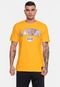 Camiseta NBA Masculina Mettalic Los Angeles Lakers Amarela - Marca NBA