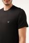 Camiseta Emporio Armani Underwear Logo Preta - Marca Emporio Armani Underwear