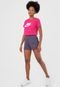 Camiseta Nike Sportswear W Nsw Tee Essntl Ic Rosa - Marca Nike Sportswear