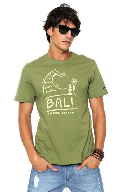 Camiseta Rip Curl Bali Verde - Marca Rip Curl