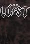 Camiseta Manga Longa ...Lost Metal Dusty Preta - Marca ...Lost