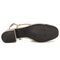 Sapato Slingback Bicolor Salto Baixo Via Marte Creme e Preto - Marca Via Marte