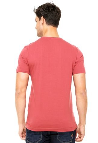 Camiseta Aramis Regular Fit Lisa Vermelha