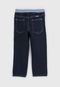 Calça Jeans Carinhoso Infantil Listras Azul-Marinho - Marca Carinhoso