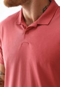 Camisa Polo Malwee Reta Lisa Coral - Marca Malwee