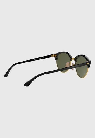 Óculos de Sol Ray-Ban Clubround Preto