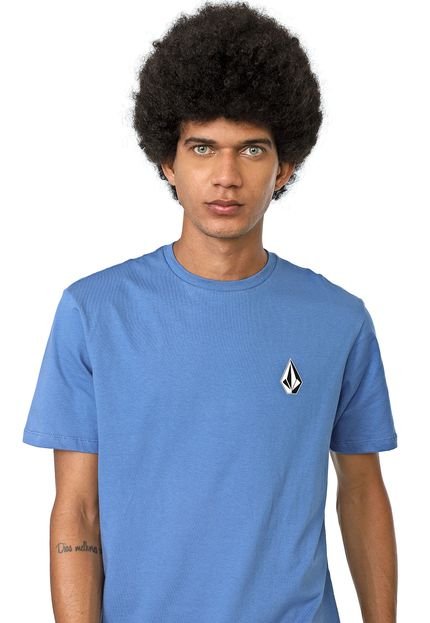 Camiseta Volcom Say When Azul - Marca Volcom