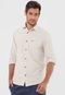 Camisa Forum Reta Listrada Off-White - Marca Forum