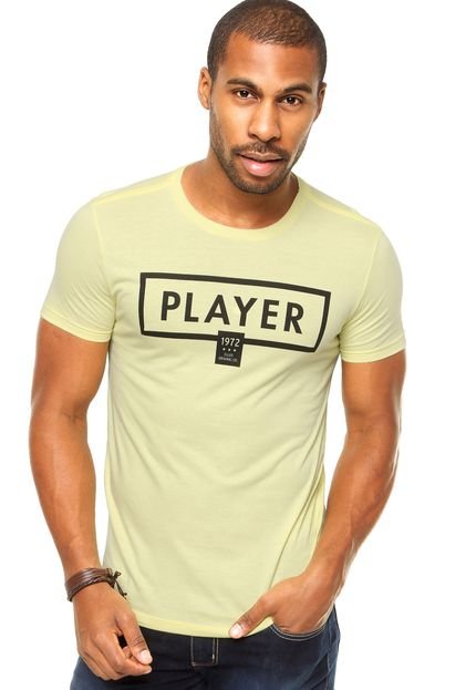 Camiseta Ellus Player Amarela - Marca Ellus