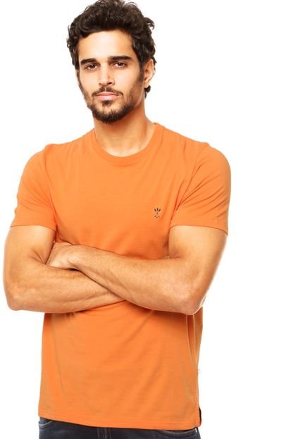 Camiseta Arrow Logo Laranja - Marca Arrow