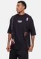 Camiseta NBA Oversize Miami Heat Preta - Marca NBA