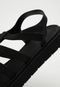 Rasteira Melissa Sun Rodeo Platform Ad Preto - Marca Melissa