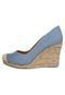 Scarpin Espadrille Dafiti Shoes Azul - Marca DAFITI SHOES