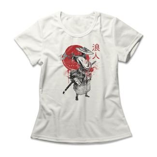 Camiseta Feminina Ronin - Off White