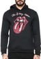 Moletom Flanelado Fechado bandUP! Rolling Stones Preto - Marca bandUP!