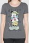 Camiseta Cativa Disney Mickey Grafite - Marca Cativa Disney