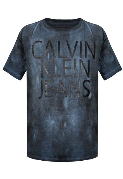 Camiseta Calvin Klein Kids Laundry Boy Azul - Marca Calvin Klein Kids