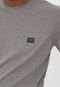 Camiseta Hang Loose Jacquard Cinza/Laranja - Marca Hang Loose