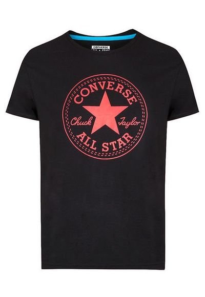batería Visión Dependencia Polera Converse All Stars Logo Negra - Compra Ahora | Dafiti Chile