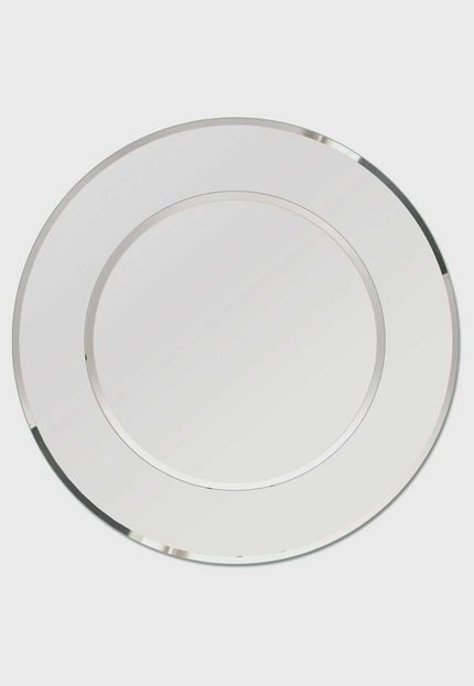 Espelho Versati 78Cm Borda Espelho Prata Vidrotec - Marca Vidrotec
