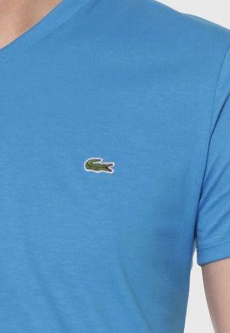 Camiseta Lacoste Logo Azul