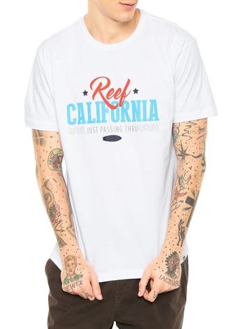 Camiseta Reef California Branca
