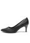 Scarpin Piccadilly Bico Fino Preto - Marca Piccadilly