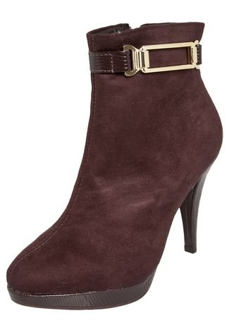 Ankle Boot Beira Rio Marrom