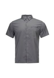 Camisa Hombre Rosselot Short Sleeve Q-Dry Shirt Gris Oscuro Lippi