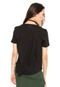 Camiseta Colcci Comfort Estampada Preta - Marca Colcci