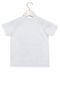 Camiseta Alenice Manga Curta Menino Branco - Marca Alenice