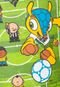 Conjunto Licenciados Copa do Mundo Campo Fuleco Infantil Branco/Azul - Marca Licenciados Copa do Mundo