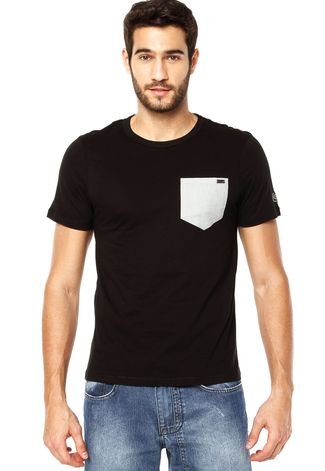 Camiseta Triton Brasil Bolso Preta