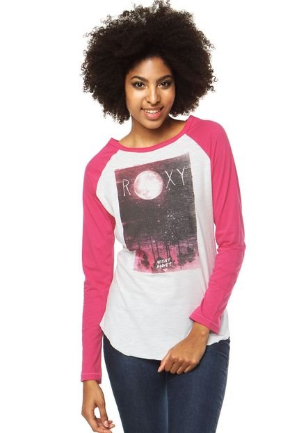 Camiseta Roxy The Night Colors Rosa - Marca Roxy