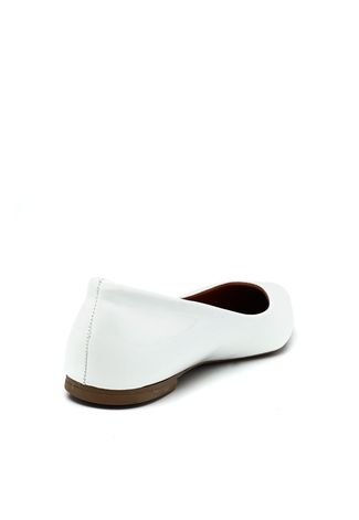 Sapatilha DAFITI SHOES Verniz Branca - Compre Agora