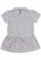 Vestido Calvin Klein Kids Polo Cinza - Marca Calvin Klein Kids