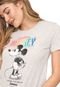 Blusa Cativa Disney Mickey  Cinza - Marca Cativa Disney