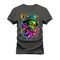 Camiseta Plus Size Premium Algodão Estampada Polvo Pirata - Grafite - Marca Nexstar